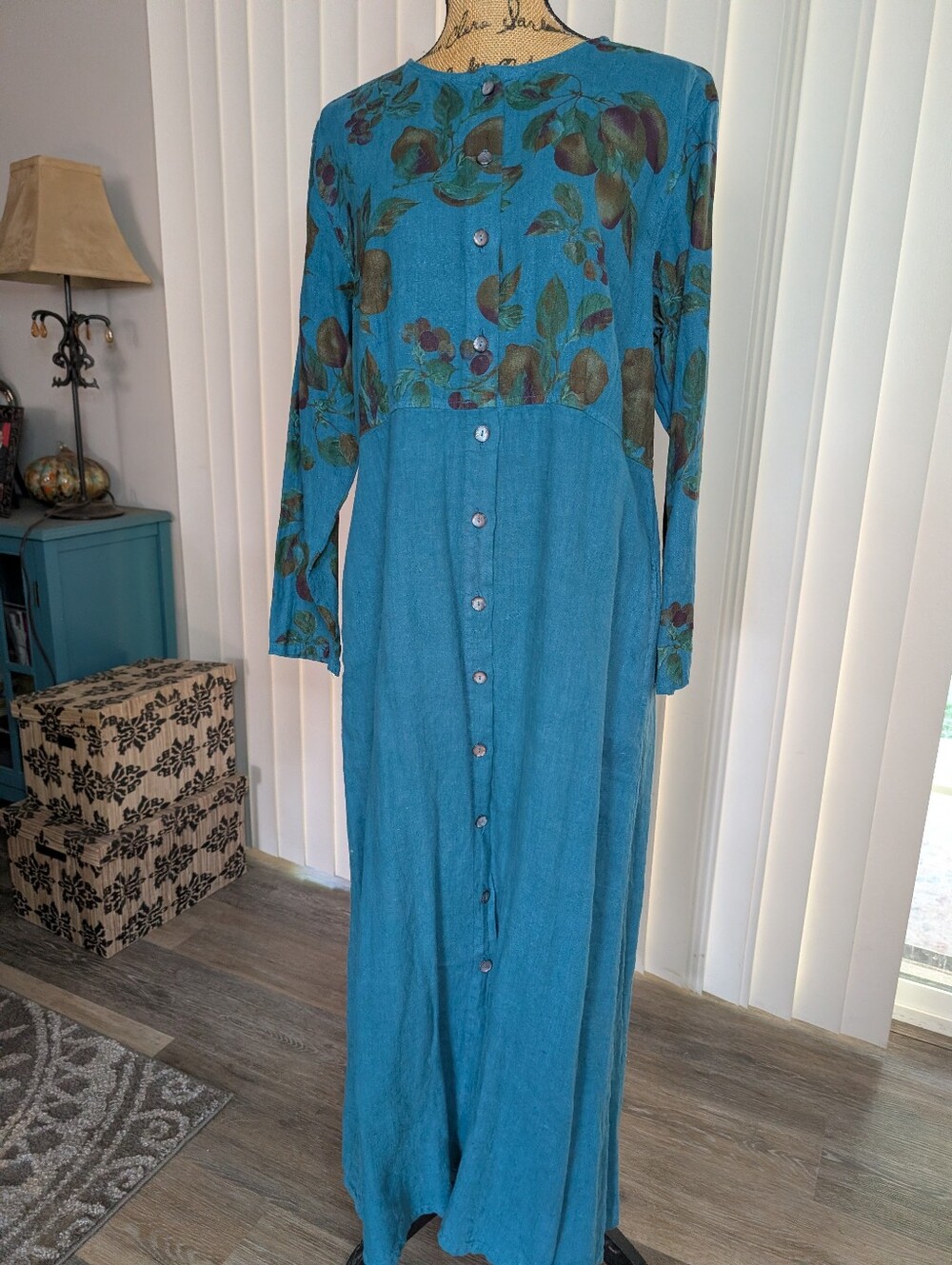 Sunbelt Linen Button Down Maxi Dress
